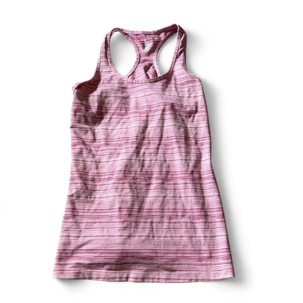 Unbranded Women's Pink and White Vest